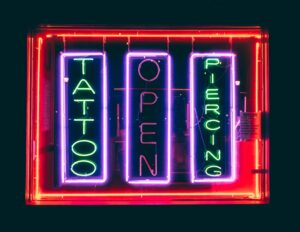 Tattooing and piercing law.
