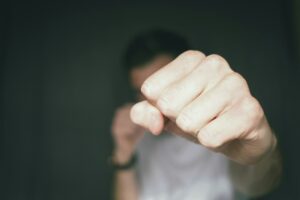 Justified self-defense.