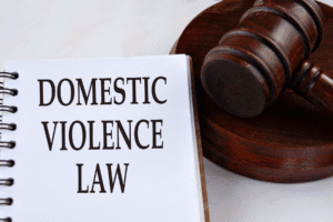 Domestic Violence Law Book and Gavel – Scottsdale Criminal Defense Context