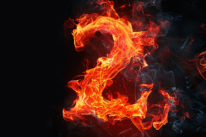 Class 2 felony penalties in Arizona represented by fiery number two