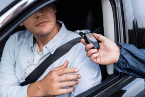 Commercial DUI breathalyzer test during Scottsdale traffic stop under ARS 28-3821