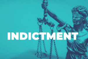 “Lady Justice statue representing indictment in Arizona criminal law”