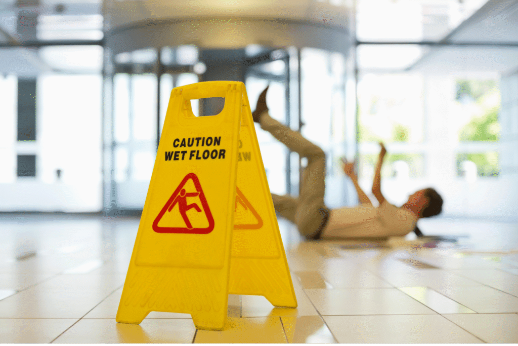 Slip and fall attorney in Scottsdale helping injured clients after wet floor accident
