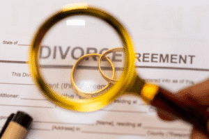 Wedding rings on Arizona divorce agreement – Rideout Law Scottsdale divorce attorneys