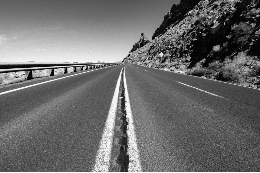 I-40 Lake Havasu, Arizona highway accident, auto accident scene, desert road Arizona, Mohave County crash site, Rideout Law Group, Lake Havasu personal injury