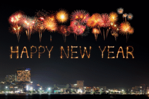 New Year fireworks over city skyline – Rideout Law Group discusses common New Year’s Eve arrests in Arizona