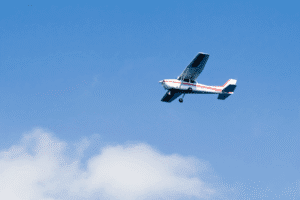 Small aircraft in flight over Arizona skies — aviation accident legal context