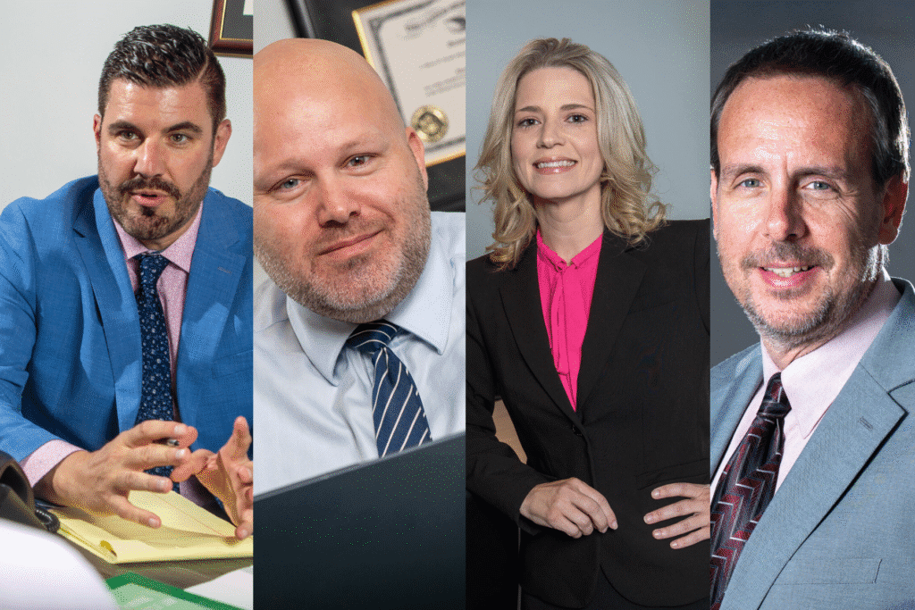 Rideout Law Group attorneys Brad Rideout, Steven Eckhardt, Carolyn Keist-Gilbert, and George Hibbeler – Criminal Defense and Family Law Lawyers in Scottsdale and Lake Havasu City