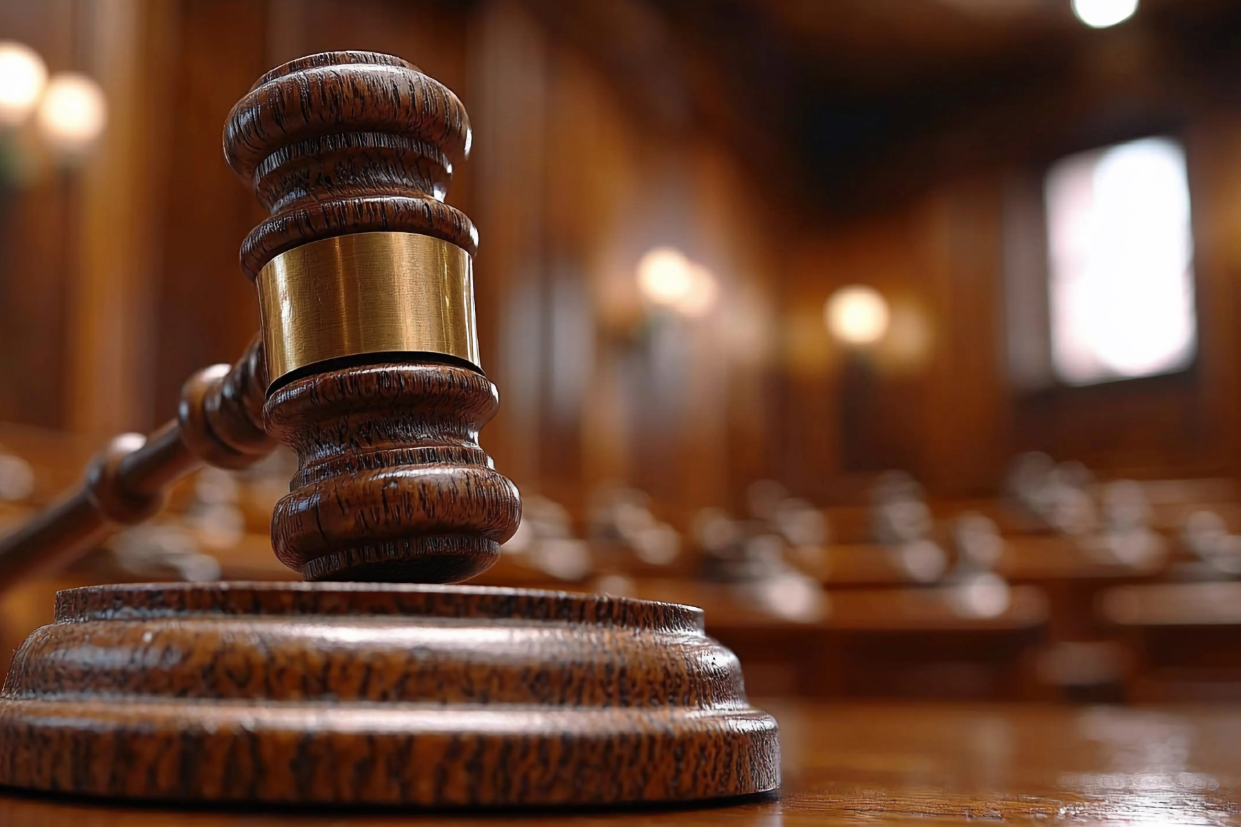 Arizona courtroom gavel representing juvenile cases charged in adult criminal court