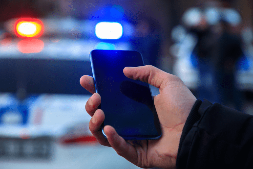 Criminal defense scenario showing phone search during arrest in Scottsdale Arizona